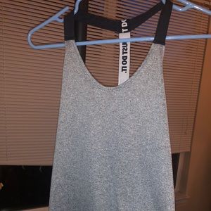 Grey Nike tank